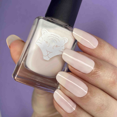 Llak thonjsh All Tigers 101 Dance In The Rain, natyral edhe vegan, 11 ml, i bardhë