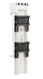 Adapter shina bakri Eaton BBA4/2TS-L, 200x54mm, për panele elektrike, i bardhë