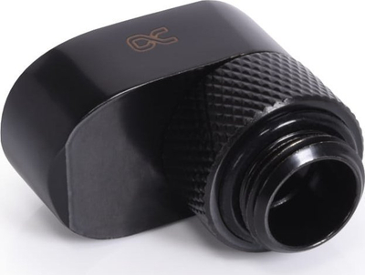 Përshtatës ftohje me ujë Alphacool Eiszapfen G1/4 MF 16, offset, i zi