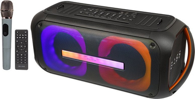 Kuti zanore Bluetooth Blow DJBox, 6.5", 6000mAh, e zezë