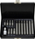 Set maja gjashtëkëndore AWTools AW35113BL, 15 copë, H4–H12, në kuti metalike