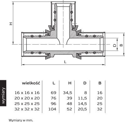 Bashkues Perfexim Pressed 73B (62-73B-0200-000), 20mm