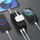 Powerbank Dudao K15Max, 30000mAh, PD 22.5W, i zi