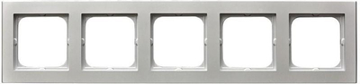Kornizë pesëfishe Ospel Sonata R-5R/38, silver matt