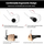 Doreza timoni biçiklete Rockbros BT1007W, ergonomike me bar ends, antirrëshqitëse, bardh e zi