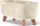 Vazo dekorative Flowerpot GRACIA, 39cm, efekt betoni, ngjyrë rëre