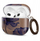 Kuti mbrojtëse Tech Protect Lamano për Apple AirPods 4, plastike PC, me karabinë, Velvet Night