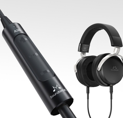 Amplifikator portabël për kufje SoundMagic A30i, me DAC mrena, me lidhje Lightning, ngjyrë argjendtë