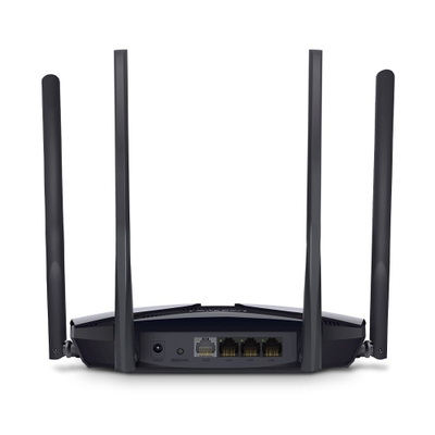 Ruter wireless Mercusys MR70X, AX1800, Wi Fi 6, Dual Band, i zi
