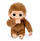 Lodër interaktive Little Live Pets Mini Monkey Pepi Peach, majmun i vogël, gëzof i butë, karamel
