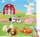 Puzzle druri Artyk Wooden Peg Farm, lojë me dru për kalamajt, 6 pjesë, shumëngjyrësh