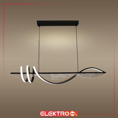 Abazhur LED linear 8130/1 BK