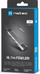 Stacion USB C Natec Fowler Go NMP 1985, HDMI, RJ 45, gri