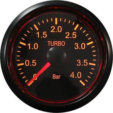 Matës turbo Auto Gauge T270, 52mm, 0–4 bar, i zi