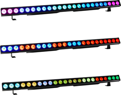 Shirit ndriçimi skenik Light4Me Spectra Cree Bar 24x6W, LED RGBWA UV, me DMX