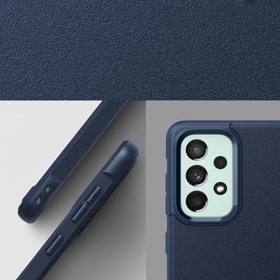Mbulesë mbrojtëse Ringke Onyx për Samsung Galaxy A73, TPU, që s’e ha kollaj goditja, blu navy
