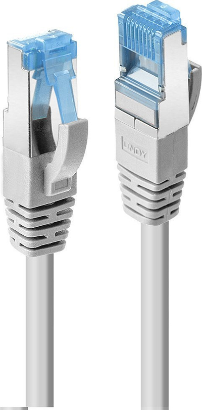 Kabllo rrjeti Lindy Cat.6A, 15m, S/FTP LSZH, gri