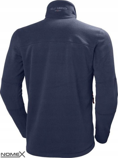 Xhaketë fleece Helly Hansen Kensington, Polartec Wind Pro, L, blu navy