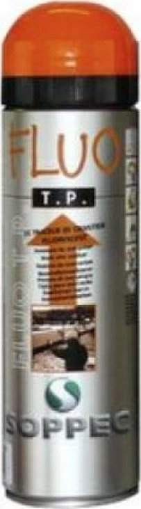 Bojë shënjuese spray Soppec Marker Paint, 500ml, portokalli fluo