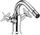 Rubinet bide Deante BQT 030D, krom