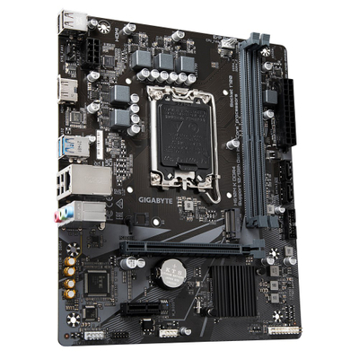 Motherboard Gigabyte H610M K, LGA1700, mATX, e zezë