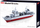 Lodër me kuba ndërtimi Sluban Model Bricks Supply Ship M38 B0701, 497 copa, shkallë 1:450, gri