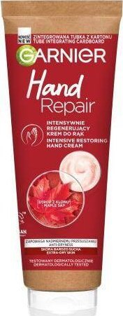 Krem duarsh Garnier Hand Repair, 75 ml, për lëkurë të thatë