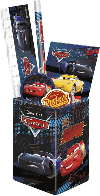 Set i mjeteve për shkollë Derform Cars 44 (ZPSPCA44)