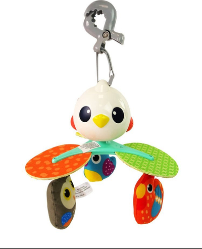 Karusel për bebe Leantoys Birds, muzikor, shumëngjyrësh