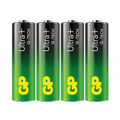 Bateri alkaline GP Ultra Plus AA, 1.5V, set 4 copë