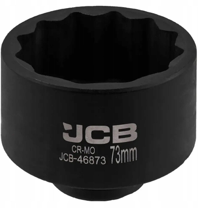Çelës goditës JCB JCB-46873, 73 mm, lidhje 3/4", i zi