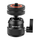 Kokë tripodi Puluz Multifunctional Ball Adapter, fileto 1/4", rrotullim 360°, e zezë