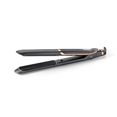 Piaster flokësh BaByliss Smooth Pro 235, pllaka nano qeramike, ngrohje Advanced Ceramics, e zezë