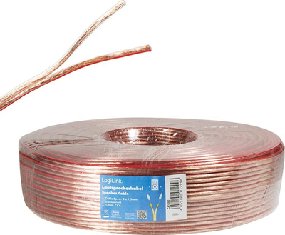 Kabllo audio LogiLink, 100m, izolim transparent, bakër-alumin