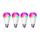 Llambë inteligjente Meross LED RGB, E27, WiFi, shumëngjyrëshe