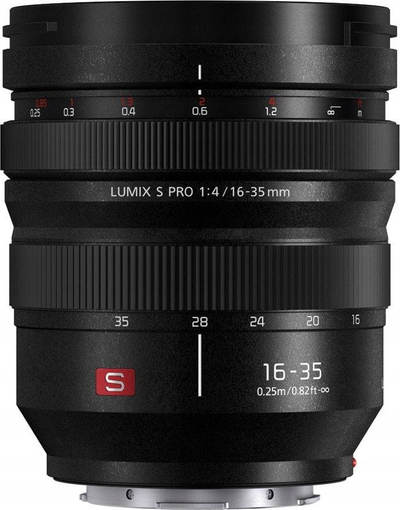 Objektiv Panasonic LUMIX S PRO 16-35mm F4 S-R1635E, bajonetë L, full-frame, ngjyrë e zezë
