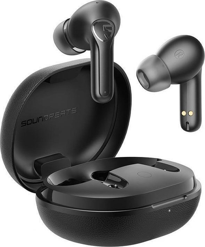 Kufje pa tela Soundpeats Life TWS, Bluetooth 5.2, ANC, të zeza