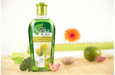 Масло за коса Vatika Cactus, 200 ml, за зајакнување на косата