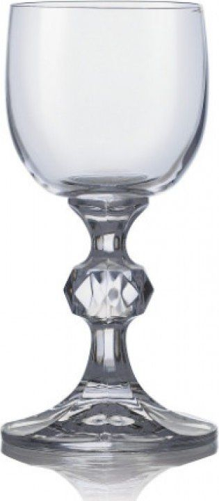 Set gotash vere Bohemia Claudia, kristal, 6 copë, transparente