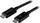 Kabllo StarTech USB C - USB C (TBLT34MM50CM), 0.5m, e zezë