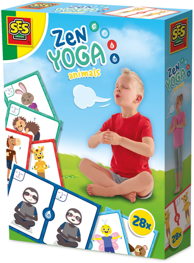 Loja me karta SES Creative Animal Yoga, 27 poza, shumëngjyrëshe
