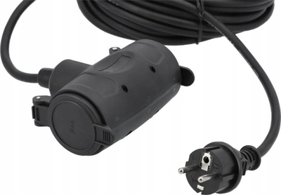 Kabllo zgjatuese Yato YT-81030, 10m, 3Gx1.5 mm², IP44, e zezë