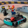 Set LEGO City Go Karts and Racing Drivers 60400, 99 pjesë, 5+