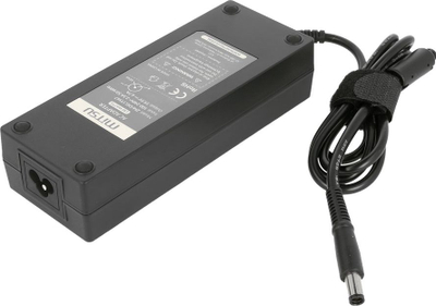 Adapter karikimi për laptop Mitsu 130W, 19.5V 6.7A, pin 7.4x5.0 mm, i zi