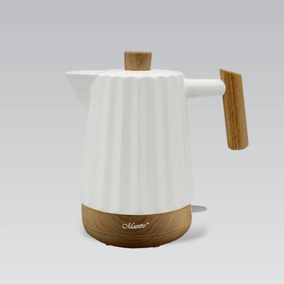 Çajnik elektrik Maestro MR-075, 2L, qeramik, i bardhë