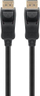Kabllo DisplayPort Goobay, 1 m, 8K 60 Hz, i zi