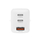 Karikues muri 4smarts PDPlug Trio 540402, 65W GaN, 2x USB-C 1x USB-A, i bardhë
