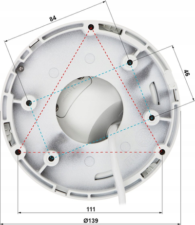 Kamerë IP Hikvision DS-2CD2346G2H-IS2U/SL, 4MP, lentë 2.8mm, e bardhë