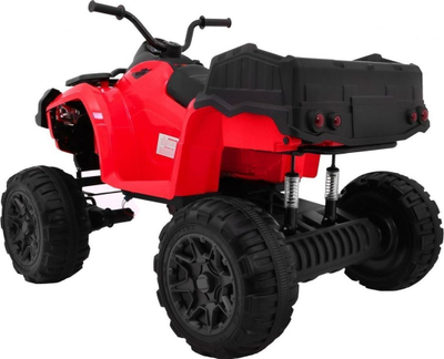 Makinë elektrike fëmijësh Ramiz Quad 5903864904536, 116x78 cm, deri 7 km/h, e kuqe