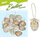 Dekor vezësh Pashke MFP Easter Decoration, plastikë 4cm, set me 12 kokrra, me lule të arta